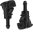 Create idea 2pcs Front Windshield Washer Nozzles 986302K100 Compatible with Hyundai ix35 Tucson MK2 Accent RB Equus Santa Fe Sonata YF Compatible with Kia Sorento MK2 Sportage MK4