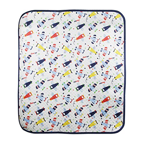 Cotton Waterproof Infant Diaper Changing Mat Washable Urine Mats Portable Baby Changing Pads Cover Burp Nursing Incontinence Pads -45*35CM