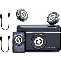 HOLLYLAND LARK M2 ワイヤレスマイクシステム HollyView Lark M2 Wireless Microphone For Camera/Laptop/Phones