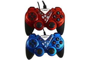 USB 2.0 Double Gamepad with Vibration Function For PC Or Laptop