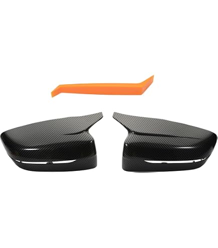 Coques De Rétroviseurs Latéraux Pour BMW Série 7 E65/E66 Et Série 3 E46 - Noir Brillant, En ABS, 2 Pièces
