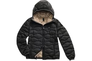 Blauer Giacca Corta Camelia 03095 Piumino Donna Nylon Nero