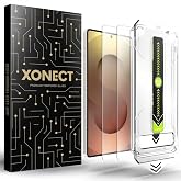 XONECT Samsung S24 Ultra Uyumlu Ekran Koruyucu - 9H Temperli Cam, HD Şeffaf, 2&rsquo;li Paket