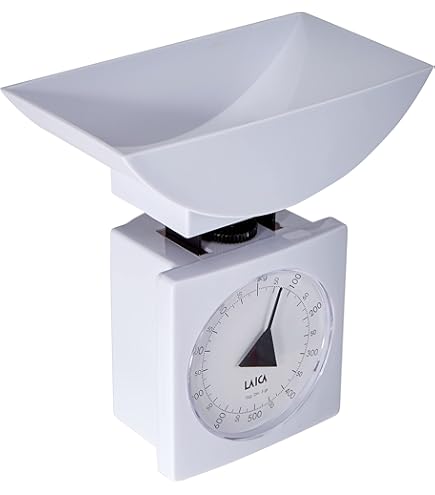 Bilancia Meccanica Cucina 1kg - Bilancia Compatta Per Alimenti Powertool