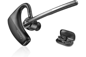 Conambo Bluetooth Headset V5.2,K10C Headset Bluetooth mit CVC8.0 und ENC Geräuschunterdrückung Technologie,Bluetooth Headset mit Mikrofon für Handy Autofahrer Business Büro