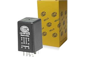 HELLA 4RV 008 188-491 Control Unit, glow plug system - 12V - 9-pin connector - after-glow capable - Number of Cylinders: 4