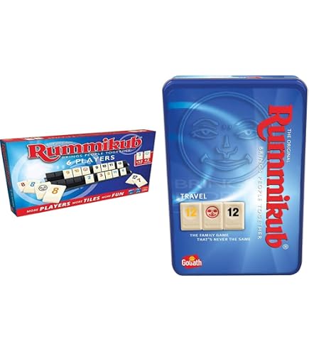 Rummikub In Latta - Edizione Da Viaggio, Gioco Da Tavolo Per 2-4 Giocatori, Dagli 8 Anni, Pressman - 2
