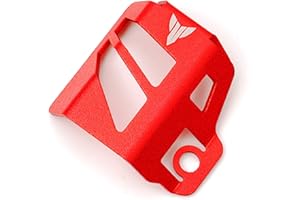 CCYYMOWOK For Yamaha MT 07 09 10 MT07 MT09 SP MT10 FZ09 FZ07 Motorcycle Rear Brake Fluid Reservoir Guard Cover Protector (Red)
