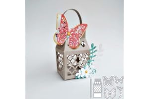 YunTrip - Fustelle in metallo a forma di scatola di farfalle, fustelle per fai da te, scrapbooking, album fotografici, decorazioni per carta artigianale e biglietti