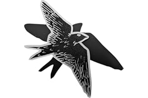 FlyEx Magnete anstatt Aufkleber Sticker für Fliegengitter Insektenschutz Reparatur-Set Vogelschlag Netze Türen Fenster Schiebetüren Spannrahmen (Schwalbe)