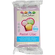 Pasta Di Zucchero Viola Fancy - 250 Gr Per Decorare Torte, Senza Glutine E Halal - Foto 12
