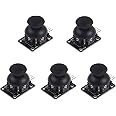 WINGONEER 5PCS PS2 Joystick Game Controller XY Dual-axis Joystick Breakout Module for Arduino