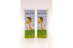 AZETA BIO Gel per Capelli ***NUOVO FORMATO 2020*** - AZETAbio - Linea Bimbi (Airless 50 ml) (2 Gel formato AIRLESS)