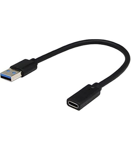 StilGut Cavo USB 3.0 Type-C A Femmina USB (1 Metro) - Bianco, Ricarica Veloce E Sincronizzazione - 4