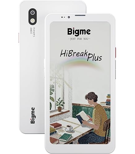 Bigme Hibreak Pro Color - Teléfono con pantalla de papel