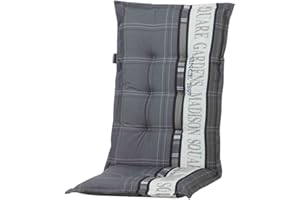 Madison 984842 Garden Coussin et Tapis pour Fauteuil Pliable Coton/Polyester Revêtement