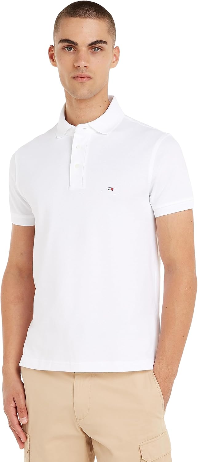 Tommy Hilfiger Polo de manga corta Hombre 1985 Slim Fit