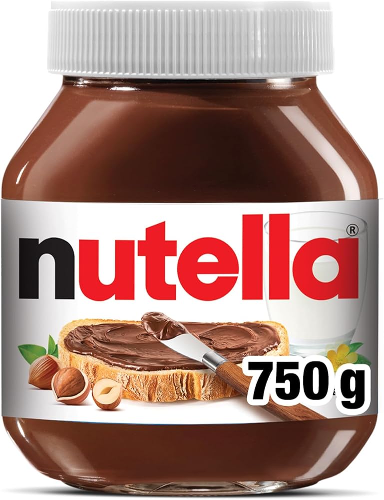 Nutella Kakaolu Fındık Kreması 750 Gr | Glutensiz