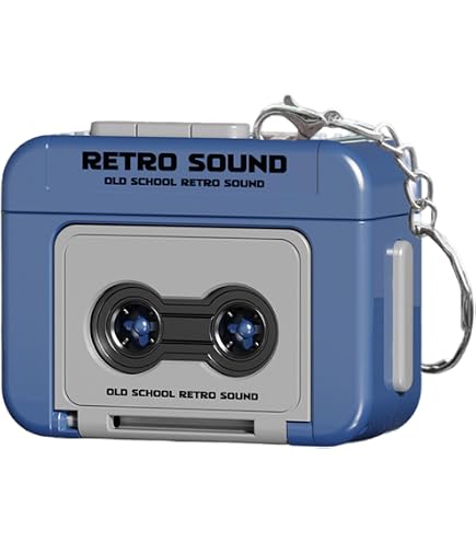 Portachiavi Con Mini Registratore A Cassetta Retro, Lettore Di Nastro Vintage, Ciondolo Musicale Con Registrazione, Regalo Per Coppie Portachiavi Registratore Cassette Portachiavi Con Mini Registratore A Cassetta Retro, Lettore Di Nastro Vintage, Ciondolo Musicale Con Registrazione, Regalo Per Coppie Portachiavi Registratore Cassette