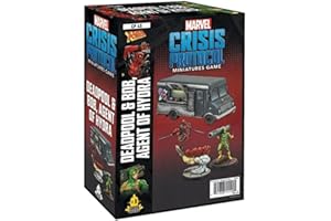 Atomic Mass Games , Marvel Crisis Protocol: Character Pack: Deadpool and Bob: Marvel Crisis Protocol , Miniatures Game , Ages 10+ , 2+ Players , 45 Minutes Playing Time