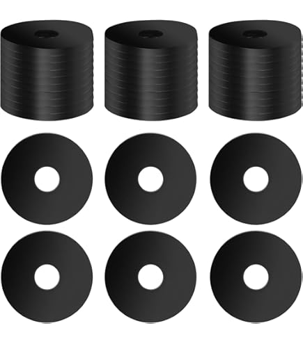 60 Stück ABS Distanzhülsen M10 - Abstandshalter 10.2mm Innendurchmesser Für Elektroinstallation