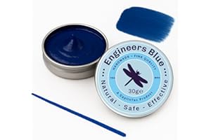 CaplinTec Engineer’s Blue Paste Marker Ink | High-Precision Surface Contact Marking | Ideal for Toolmaking & Assembly Set | Tools for Accurate Fitment in Engineering & Mechanical Work (30g)