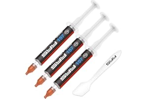 SYY Pasta Termica 15g con Toolkit, Thermal Paste Nuovo aggiornamento Facile da Applicare, Conduttività Termica Estremamente Alta, Pasta termoconduttiva per PC CPU GPU PS4 Processore