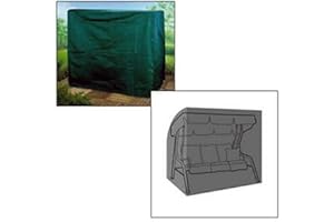 Faboer Heavy Duty 2 Seater Swinging Garden Hammock Cover Swing Patio Green