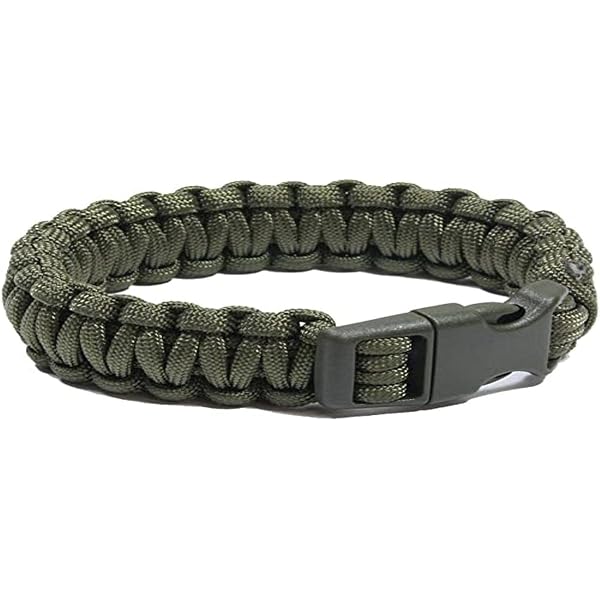 Bracelet Homme En Paracorde Tressé à La Main - Bijou Nautique Réglable Pour Surf, Voyage Et Style Décontracté