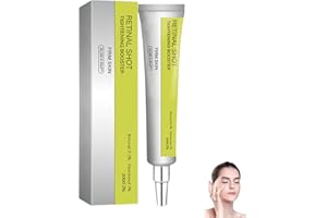 BAVOOTY Retinal Shot Tightening Booster,15ml Retinal Eye Augenserum,Retinol Anti-Aging Augencreme,Hyaluronsäure-Augencreme,Feuchtigkeitsspendende Augenpflege für Taschen,feine Linien,Augenringe und Falten