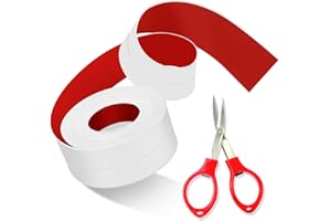 HonexCesng Joint Salle de Bain, Joint Baignoire Autocollant, Ruban Etancheite Adhesif, Anti Moisissure et Imperméable, Plinthe Souple Autoadhésive Adapté à Cuisine, Toilettes, Douche, Coin.