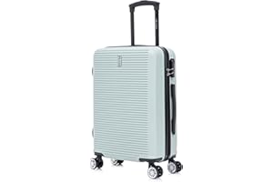 CELIMS - Maleta de Cabina de Viaje Aprobada por 100+ Aerolíneas | Ligera y Rígida | Maleta de Cabina 55 x 35 x 22 cm | Maleta Infantil | Equipaje de Mano | Verde Pastel