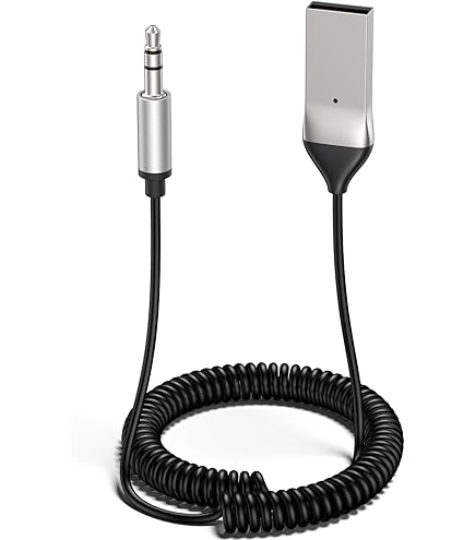 Create idea Cavo ricevitore USB Bluetooth a AUX 3,5 mm in linea