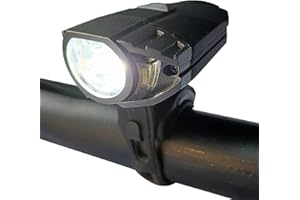 BIGGER Luce Bici Luce Anteriore Bicicletta Ricaricabile USB C Luci Bici Anteriore LED Impermeabile Torcia Potente 300 Lumen per Ciclismo Strada e Montagna per Notte