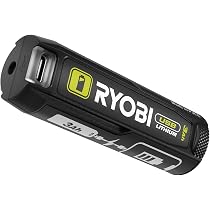 Torcia LED Ryobi RLP4-120G – 640 Lumen, Batteria 4V USB 2.0Ah, 3 Livelli Di Luce, Base Magnetica E Gancio, Ricarica Inclusa