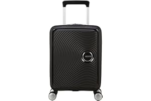 American Tourister Soundbox Mini - Spinner XS, Equipaje Infantil, 47 cm, 22 L, Negro (Bass Black)