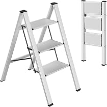 Scala Telescopica Alluminio 3.98M - Multifunzione 3 In 1, Portata 150 Kg, Pieghevole E Salvaspazio