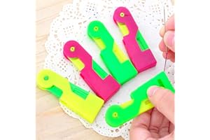 DEDC Infila Ago Automatico, Ago da Cucito Guida Facile Strumento infila Filo, Colore Casuale, Adatto per Adulti e Anziani (5 PCS)