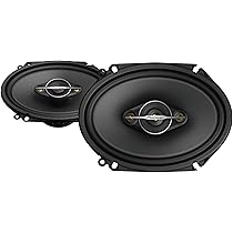 Diffusori Auto Pioneer TS-6951S Coassiali 3 Vie 6x9" - 400W Max, 50W RMS, Per Suono Potente E Chiaro