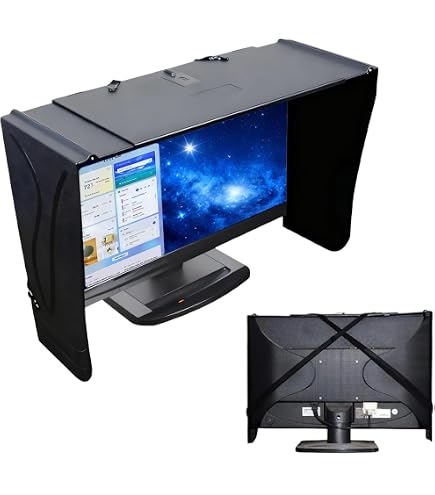 Pare Soleil Pour Ordinateur Pare-soleil Pour Écran PC 27 Pouces - Capot Anti -lumière Parasite - Protection Visuelle Et Confidentialité Capot Moniteur 27 Pouces Pare Soleil Pour Ordinateur Pare-soleil Pour Écran PC 27 Pouces - Capot Anti -lumière Parasite - Protection Visuelle Et Confidentialité Capot Moniteur 27 Pouces