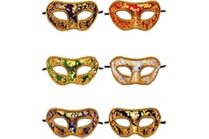 Lady of Luck Máscara de Hombre, Mascarada Antifaz para Veneciano Carnaval Fiesta de Baile