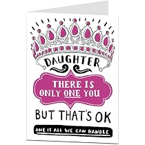 Funny Printable Birthday Cards For Daughter Funny Daughter Birthday