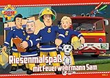 Riesenmalspaß mit Feuerwehrmann Sam by 