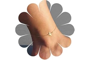 Cimenexe Tobilleras Bohemias Paloma De La Paz Tobillera De Plata Golondrina Tobilleras De Cadena Pájaro Pequeño Pulseras De Cadena De Tobillo De Los Animales De La Cadena De Pie Mínimo De Joyería