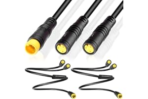 Xiatiaosann Sensor de Engranaje de Bicicleta eléctrica 1T2 Cable Divisor en Y, Sensor de Cambio de Bicicletas eléctricas Bicicleta eléctrica para Bafang BBS01 BBS02 BBSHD