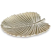 Gatuida Goldene Edelstahl Schale - Stylische Aufbewahrung Für Schlüssel & Schmuck 18,8cm