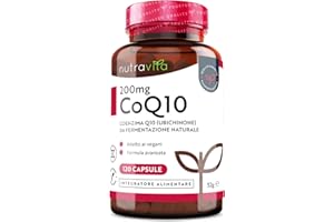 Coenzima Q10 200 mg - Ubichinone Puro al 100% - 120 Capsule Vegane di CoQ10 ad Alto Dosaggio - Fornitura di 4 Mesi - Ubichinone Fermentato Naturalmente - Prodotto nel Regno Unito da Nutravita