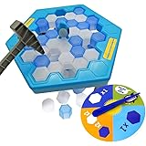 Brigamo ❆ Pinguine Eiswürfel Spiel, Geschicklichkeitsspiel für Kinder ab 3 Jahre