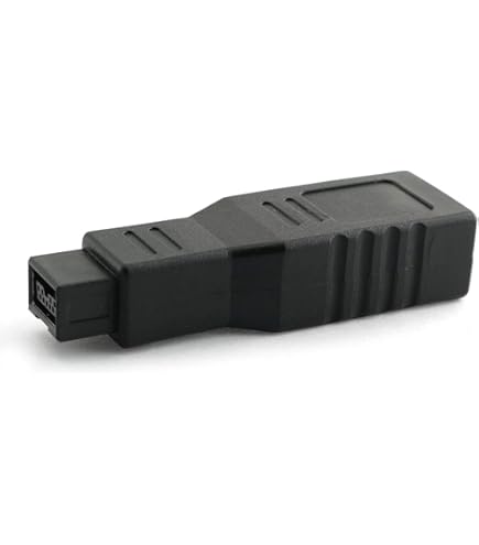 HATMINI Firewire-adapterkabel, 6-polig naar USB, 1,8 m, USB 2.0 A-stekker Firewire IEEE 1394, 6-polig, voor printer, scanner, digitale camera, harde schijf