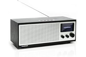 BLAUPUNKT Napoli IRD 400 DAB+ Radio Internet con WiFi/WLAN e Bluetooth – 20 Watt RMS Radio con display LCD a colori, radio con sveglia, radio stereo, nero